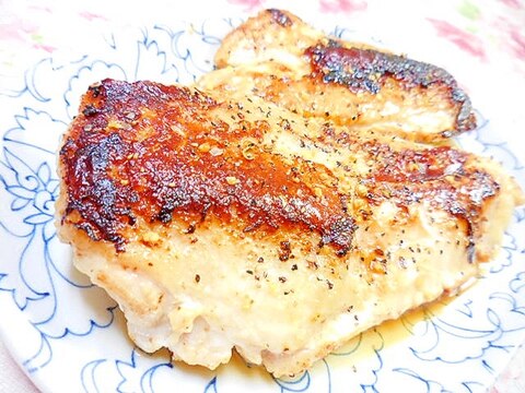 塩麹de❤鶏胸肉のメープル・レモン・ソテー❤